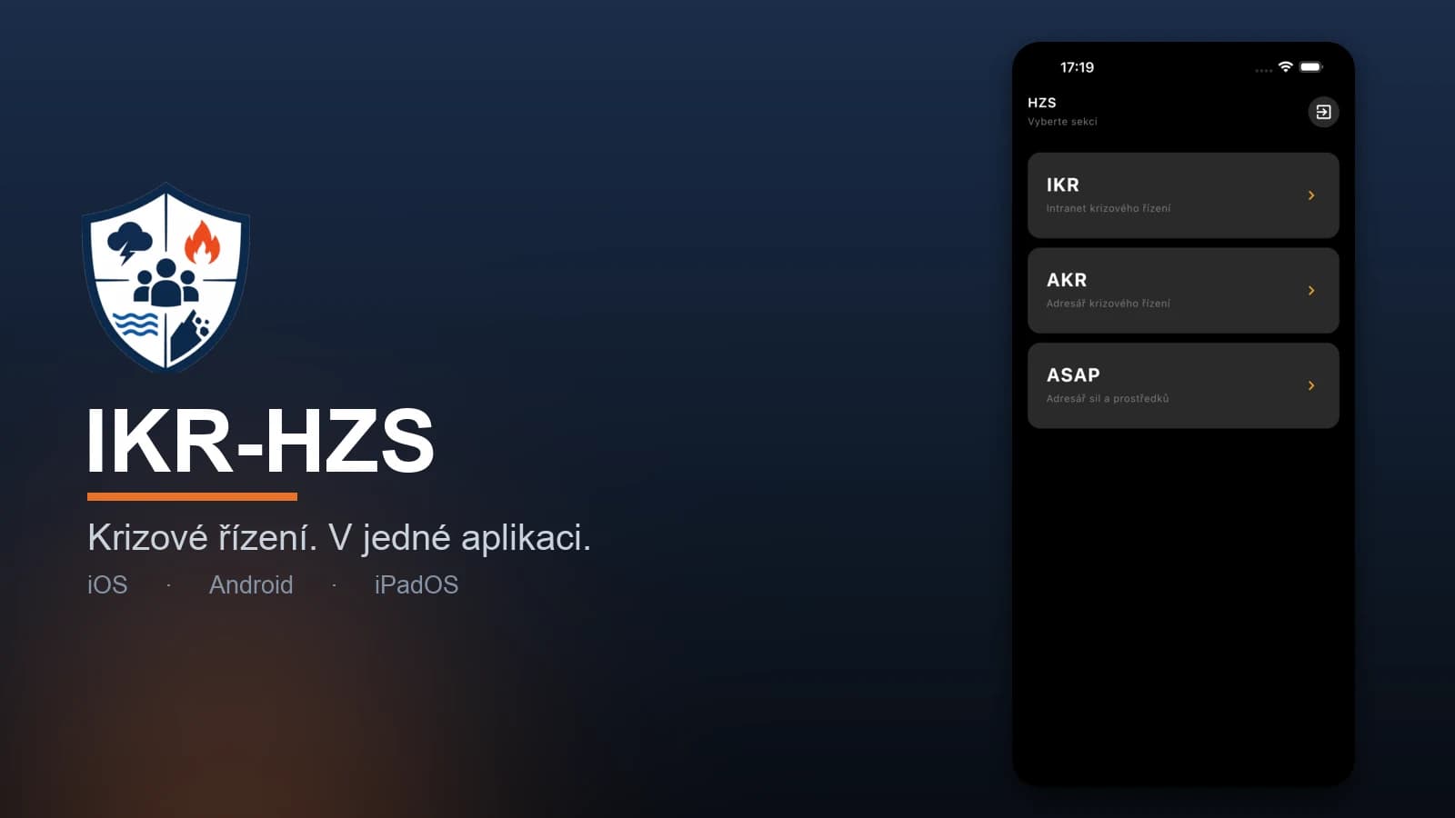 IKR-HZS — náhled projektu
