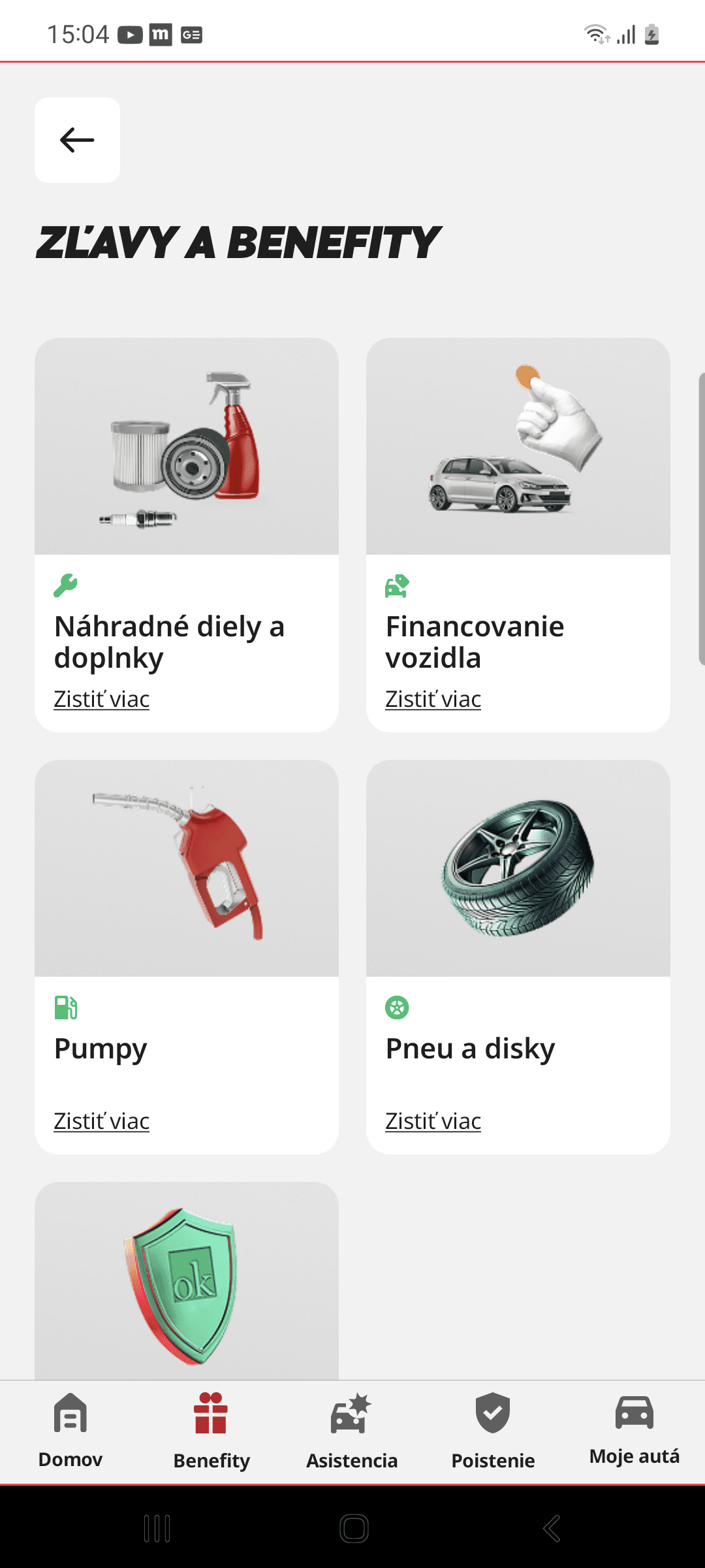 OK Riders — obrazovka 2
