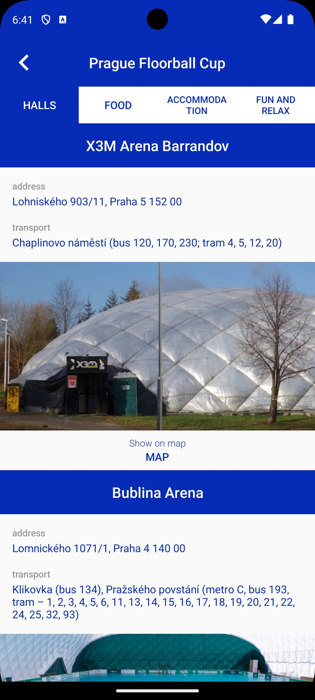 PFC App — obrazovka 4