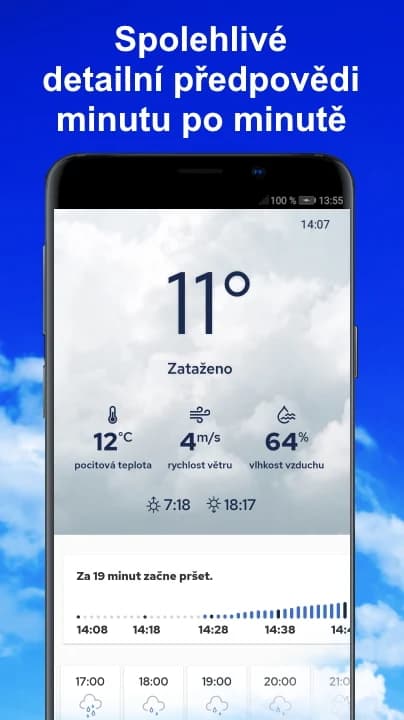 Hlavní funkce aplikace