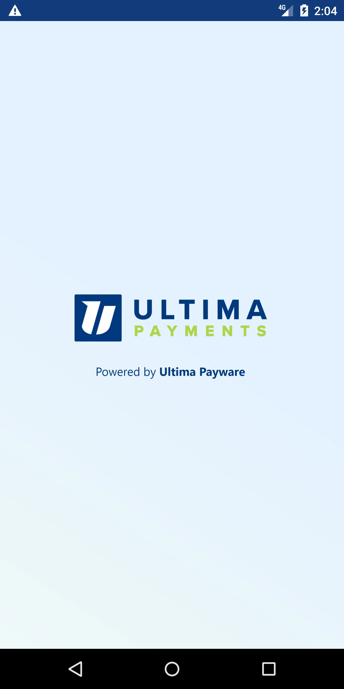 Ultima Payments CLS — obrazovka 4