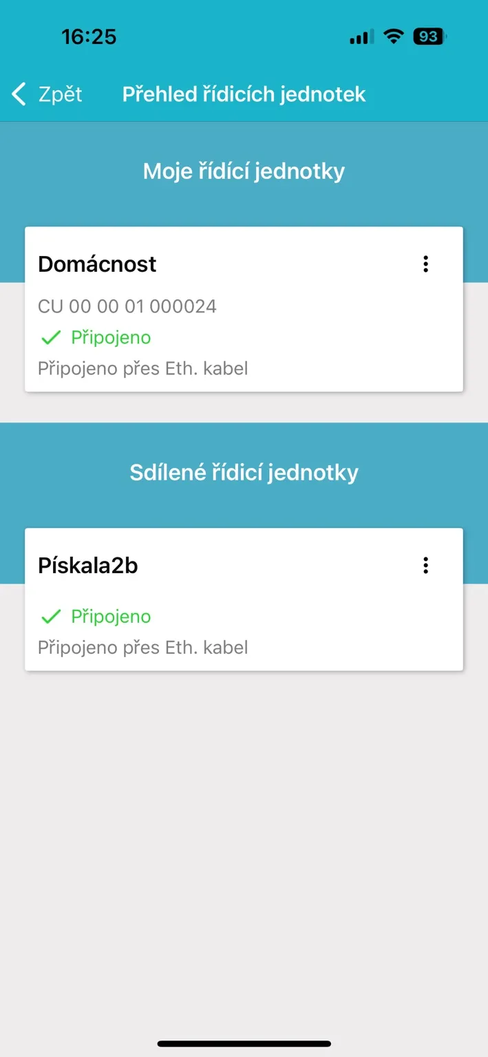 eHelper — obrazovka 1