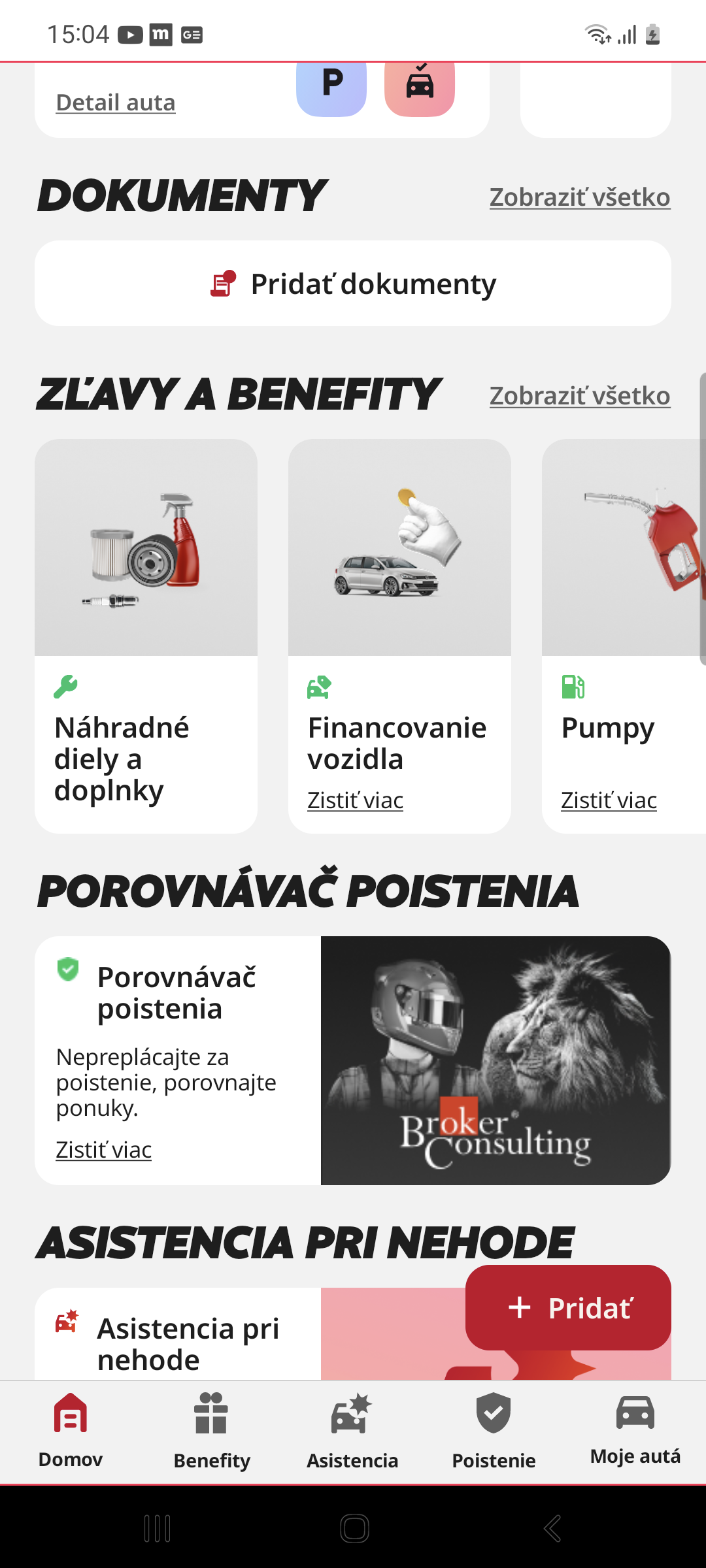 OK Riders — obrazovka 1