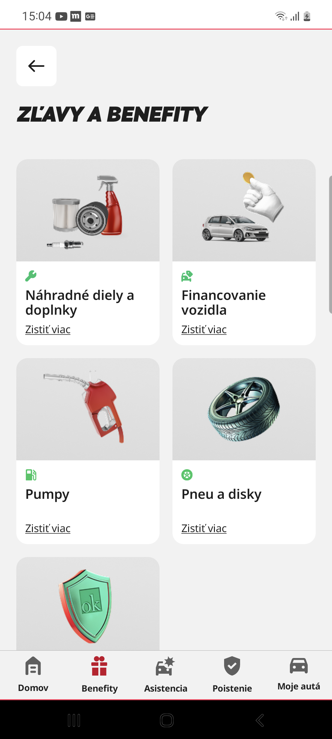 OK Riders — obrazovka 2