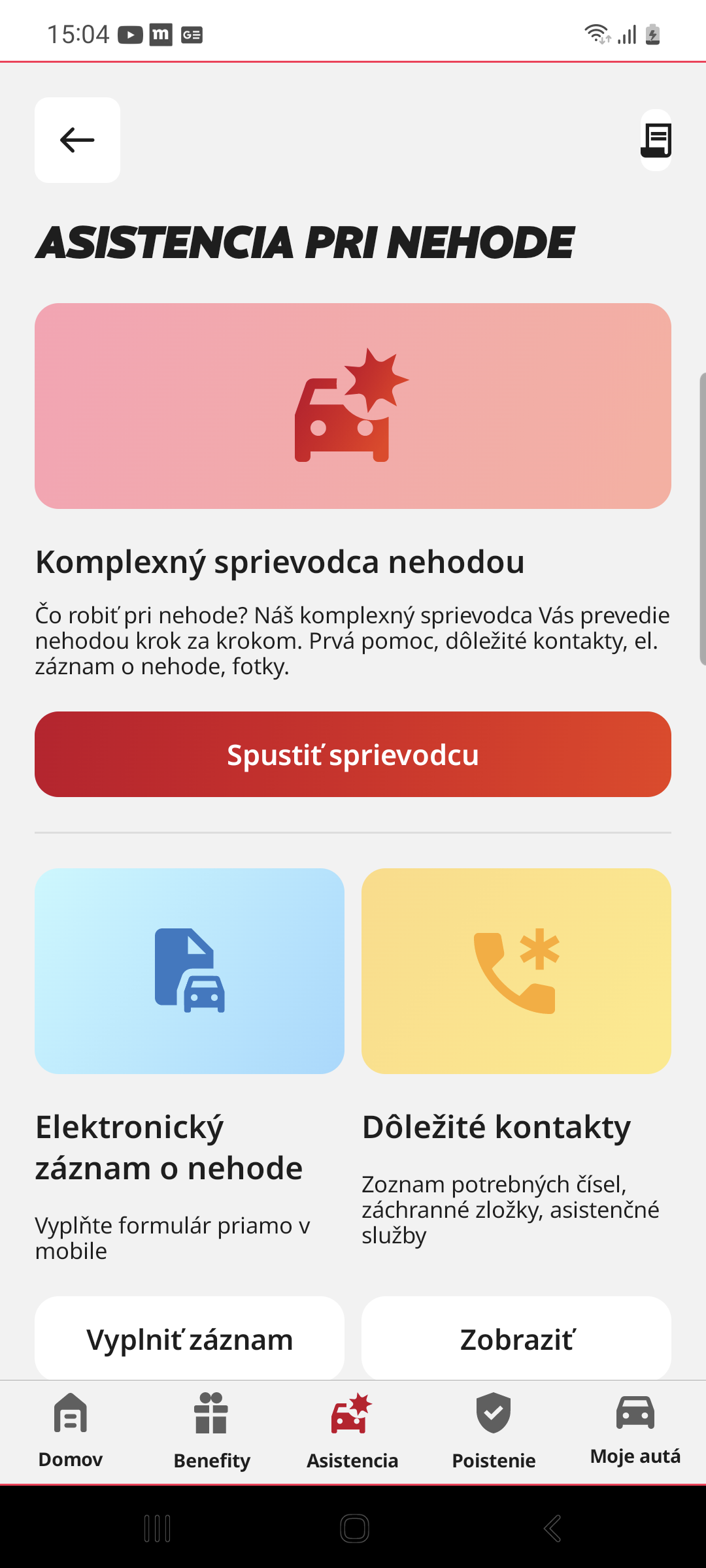 OK Riders — obrazovka 3