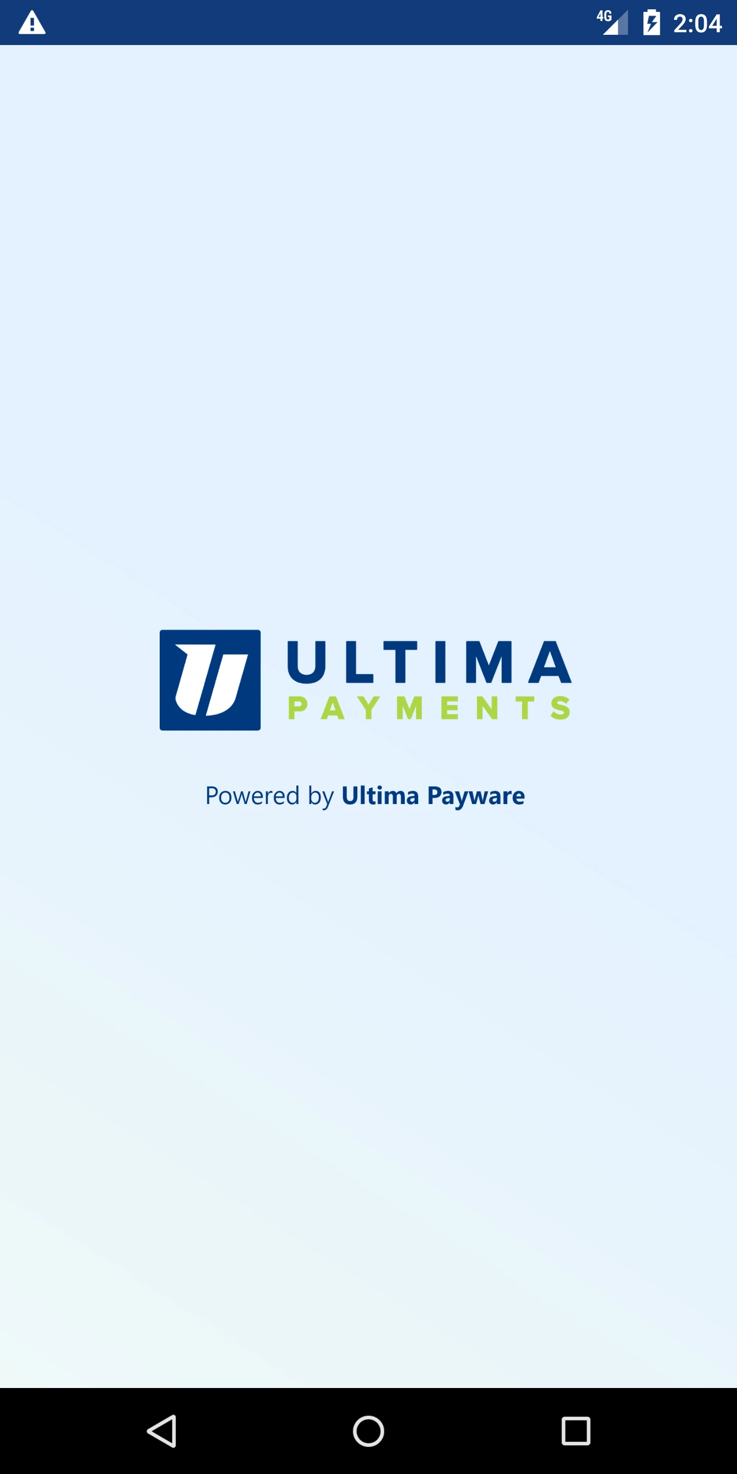 Ultima Payments CLS — obrazovka 4